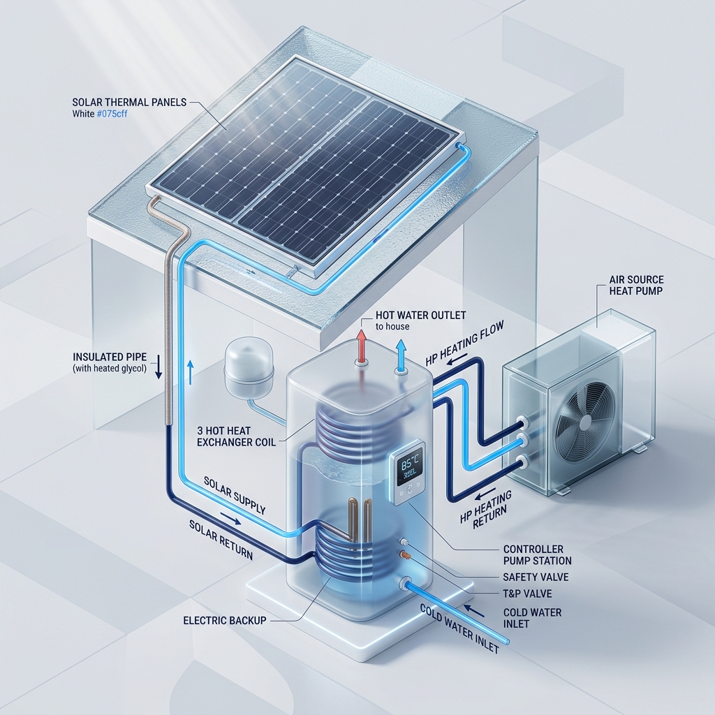 Diagram for Hot Water Scope